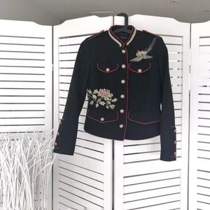 BNWOT Zara Jacket with Embroidery